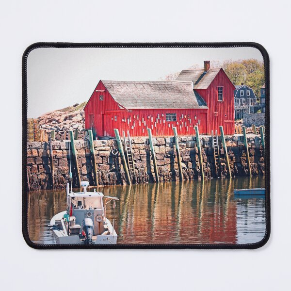 Item preview, Motif No. 1 Rockport MA – Iconic New England Harbor Scene designed and sold by Willow Sage.