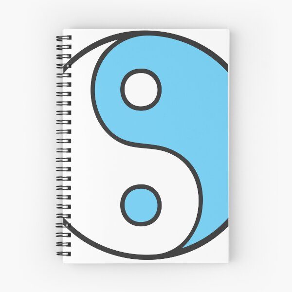 Artikelvorschau, Blaues und weißes Yin-Yang-Symbol entworfen und verkauft von XaktonSmith.