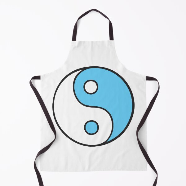 Item preview, Blue and White Yin Yang Symbol designed and sold by XaktonSmith.