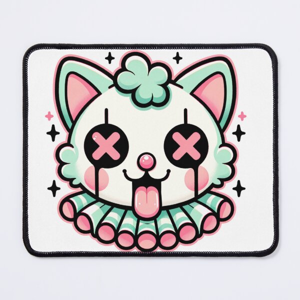 Item preview, Pastel Goth Grunge Clowncore Puffy Fox designed and sold by dreamsagellc.