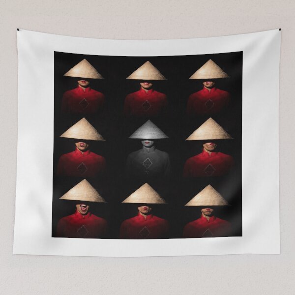 Item preview, Vietnamese faces, classic t-shirt designed and sold by ArkadiuszG.