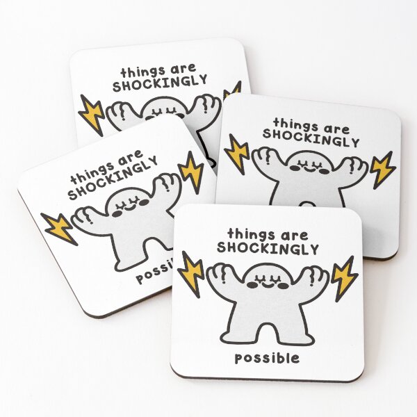 Item preview, things are SHOCKINGLY possible designed and sold by kablekords ink.