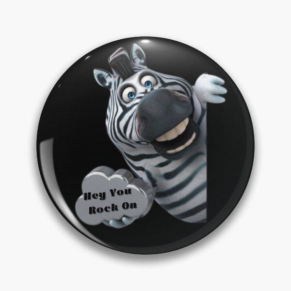 Item preview, Hey, you even zebras rock! designed and sold by Goska71.