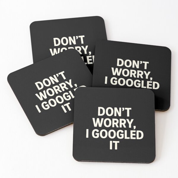 Item preview, “Don’t Worry, I Googled It” — Funny Dad Tech Expert Retro Shirt (white text) designed and sold by RetiredAndRude.
