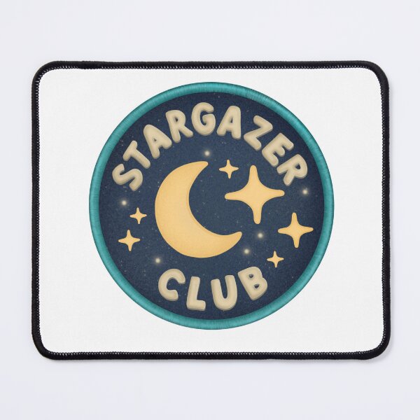 Item preview, Stargazer Club Patchwork Sticker designed and sold by Astro_Prints.