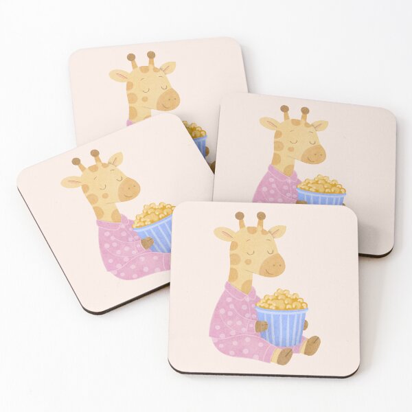 Aperçu de l'œuvre Pop Corn Girafe créée et vendue par MilouiArt.