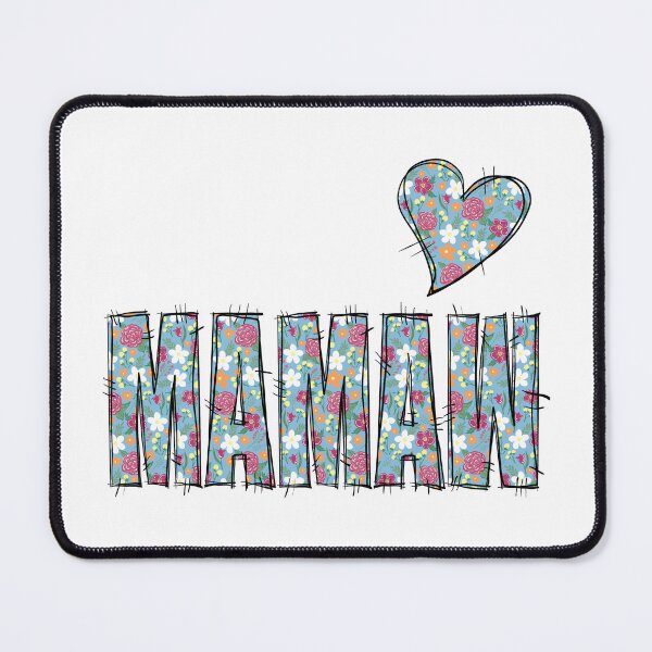 Item preview, MAMAW Floral Stitch Pattern  designed and sold by missmann.