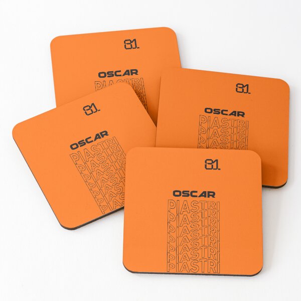 Item preview, F1 2025 Oscar Piastri OP81  Black and orange  designed and sold by Pink Polar F1.