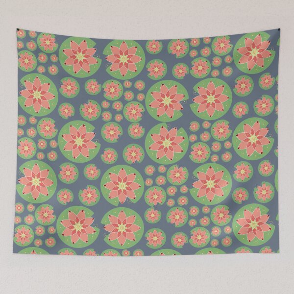 Item preview, Lily Pond - Periwinkle designed and sold by Honey Crystal Fashion and Homegoods .