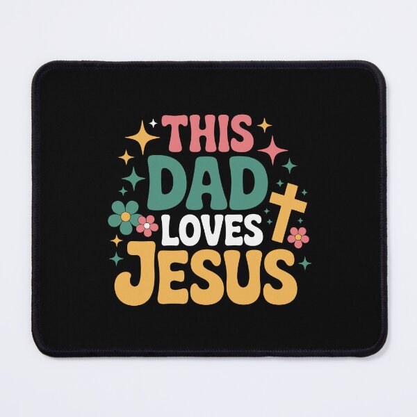 Item preview, This Dad Loves Jesus designed and sold by jkrphoto.