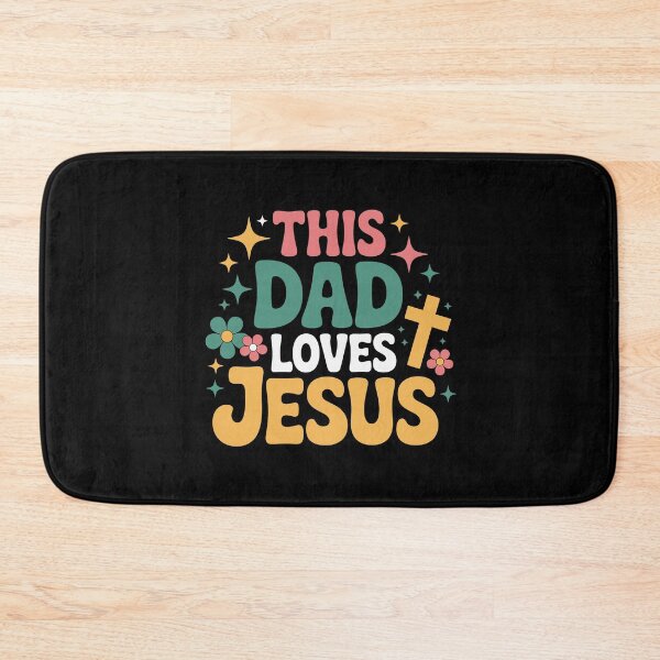Item preview, This Dad Loves Jesus designed and sold by jkrphoto.