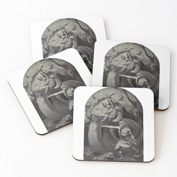 Item preview, Siegfried and the Dragon designed and sold by Ichneumon-art.