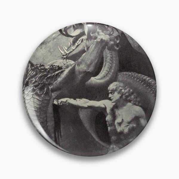 Item preview, Siegfried and the Dragon designed and sold by Ichneumon-art.