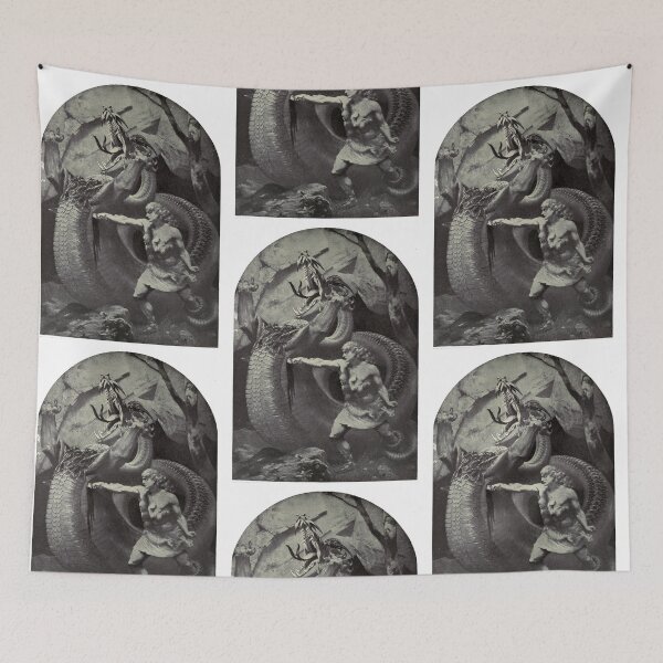 Item preview, Siegfried and the Dragon designed and sold by Ichneumon-art.