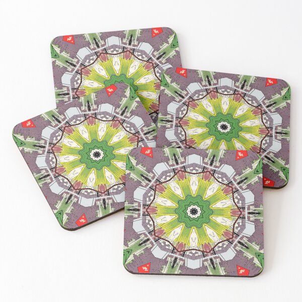 Item preview, Midcentury Celery Kaleidoscope designed and sold by LB-Patterns.
