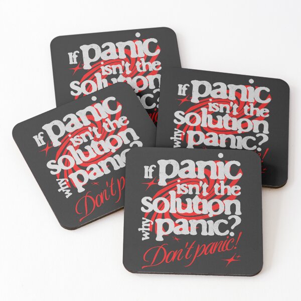 Item preview, If panic isn't the solution, why panic? - Don't panic designed and sold by StellarBees.