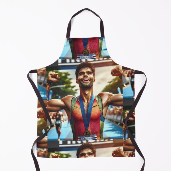 Artikelvorschau, Sieg errungen | Triathlon Finisher Glory Design entworfen und verkauft von Triathlongram.