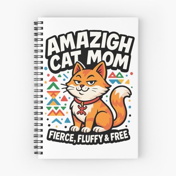 Item preview, Amazigh Cat Mom – Fierce, Fluffy & Free designed and sold by salimarts5dz.