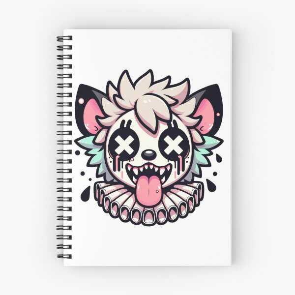 Aperçu de l'œuvre Pastel Goth Grunge Clowncore Crazy Hyena créée et vendue par dreamsagellc.