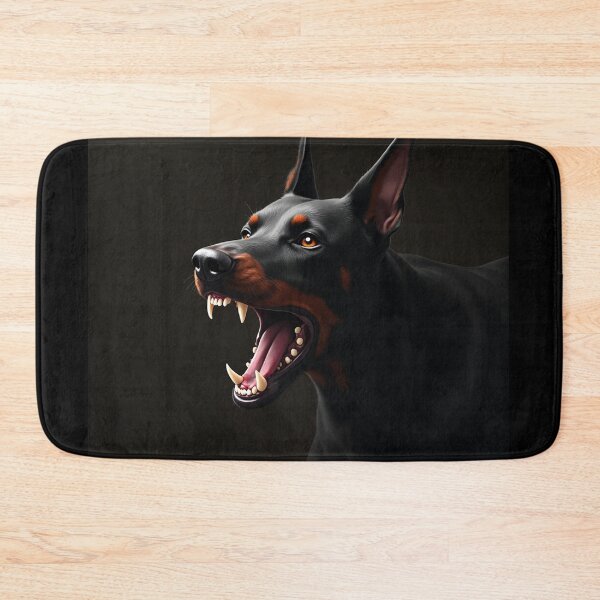 Item preview, Fierce Doberman Dog with Bared Teeth designed and sold by Andrejopt2014.