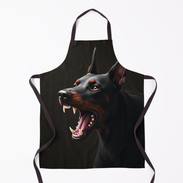 Item preview, Fierce Doberman Dog with Bared Teeth designed and sold by Andrejopt2014.