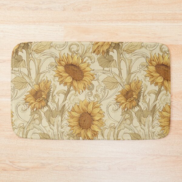 Item preview, Vintage Botanical, Golden Sunflower  designed and sold by RyanPhamDesigns.