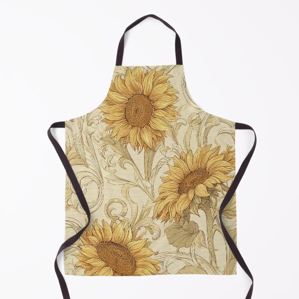 Item preview, Vintage Botanical, Golden Sunflower  designed and sold by RyanPhamDesigns.