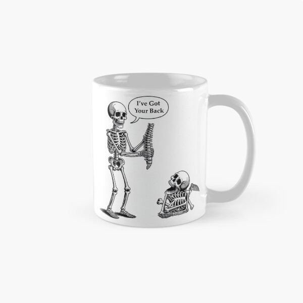 Item preview, Ive Got Your Back Halloween Skeletons  designed and sold by ChearshiPrints.
