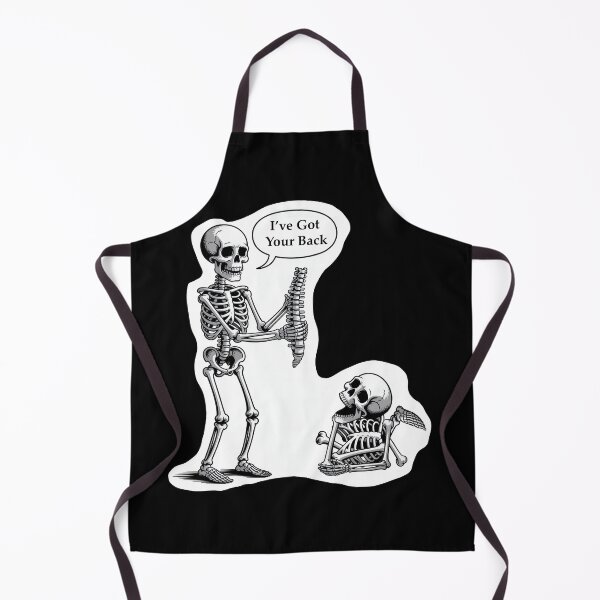 Item preview, Ive Got Your Back Halloween Skeletons designed and sold by ChearshiPrints.