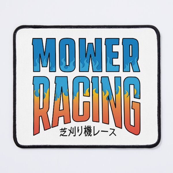Item preview, Lawnmower Racing Text - Lawn Mower Racing designed and sold by RaceDayRags.