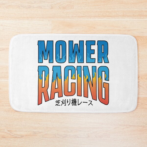 Item preview, Lawnmower Racing Text - Lawn Mower Racing designed and sold by RaceDayRags.