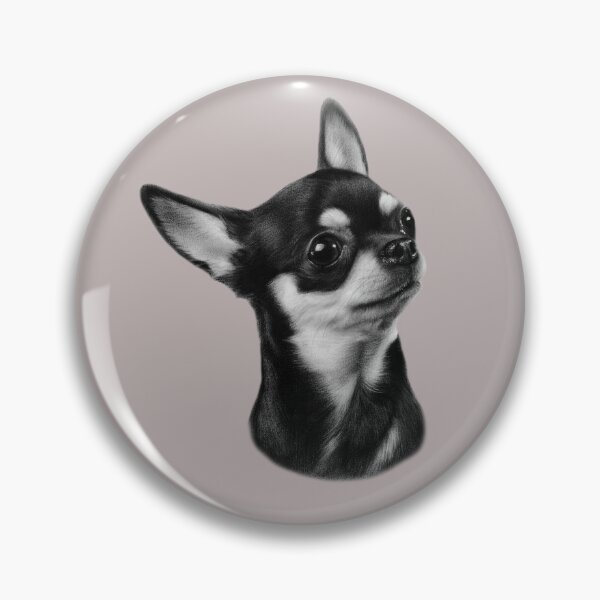 Item preview, Hand Painted Short Haired Chihuahua Dog Artwork designed and sold by Brush & Soul.
