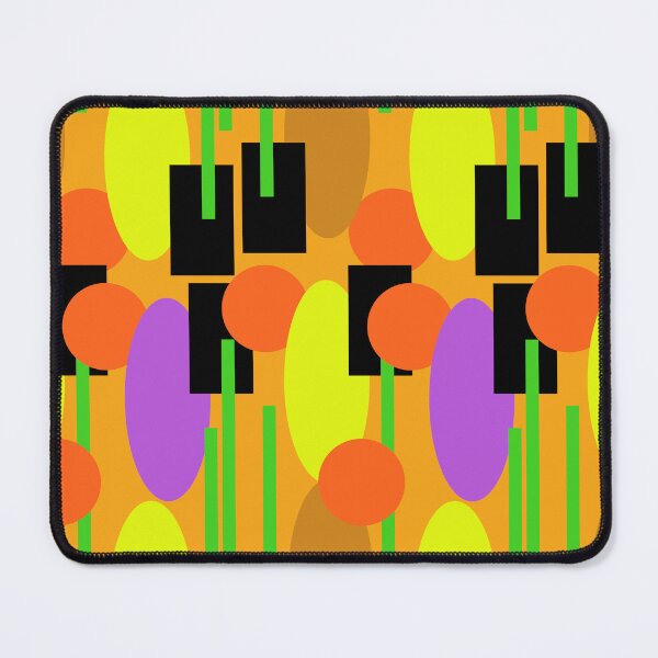 Item preview, 60s Wallpaper design on Orange background designed and sold by TerenceLacey.