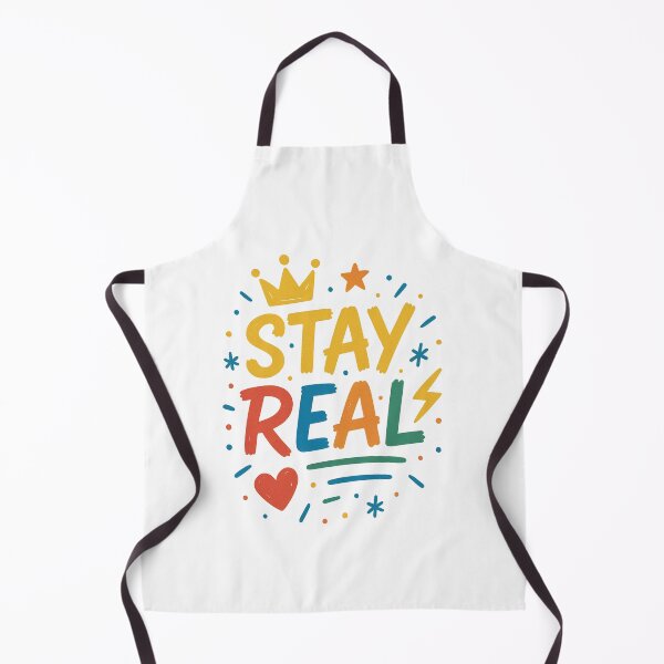 Item preview, Stay real design designed and sold by CatchyWords.