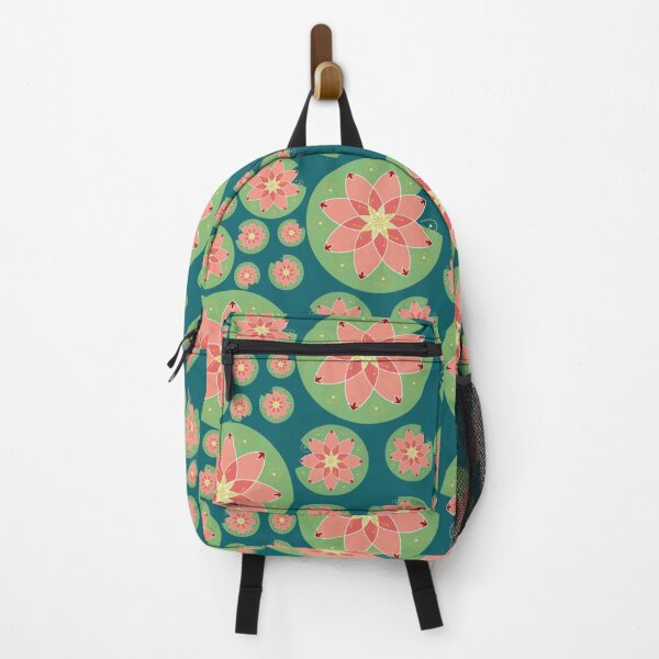 Item preview, Lily Pond - Teal designed and sold by Honey Crystal Fashion and Homegoods .