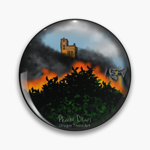 Item preview, The Dragon of Castle Hill designed and sold by dragonthorn-art.