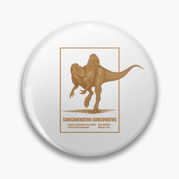 Item preview, Concavenator Corcovatus – Vintage Dinosaur Illustration designed and sold by SlatoMato.