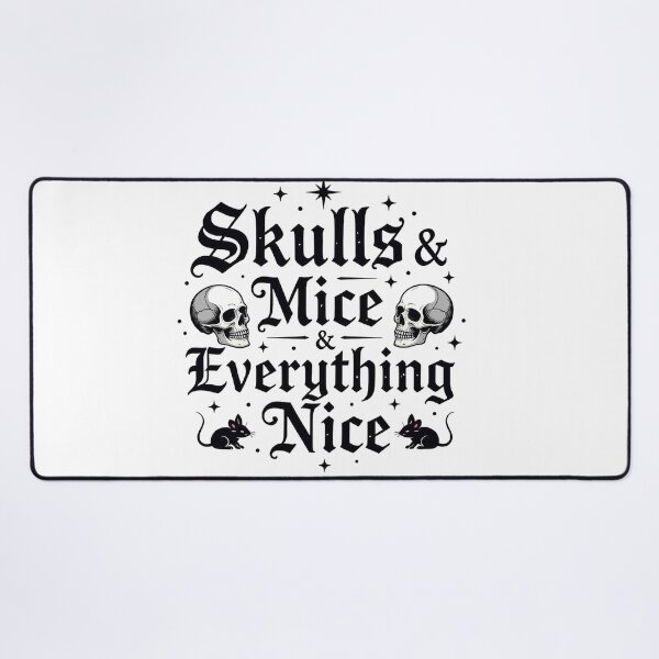 Item preview, Skulls & Mice & Everything Nice designed and sold by J-CCreations.