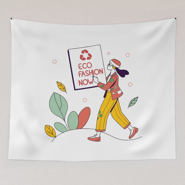 Item preview, Eco Fashion Now - Sustainable Style Protest Art designed and sold by asliberry.