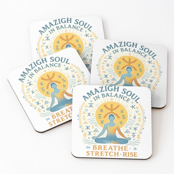 Item preview, Amazigh Soul in Balance – Breathe, Stretch, Rise designed and sold by salimarts5dz.