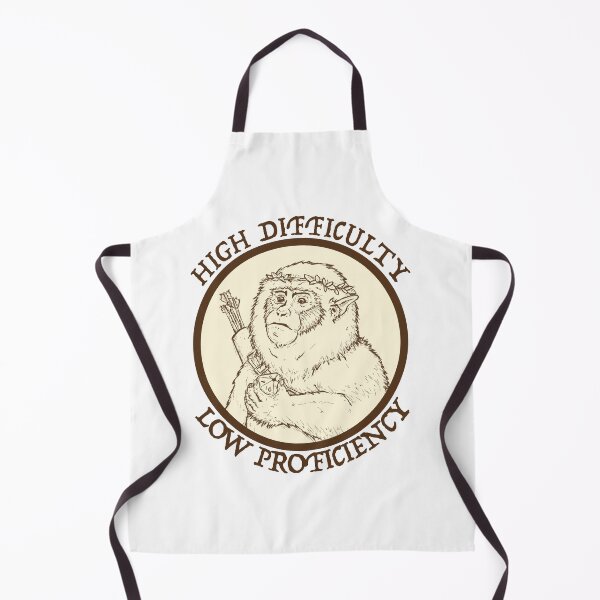 Item preview, High Difficulty, Low Proficiency (Light) designed and sold by MagpieSingular.