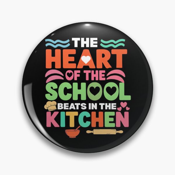Artikelvorschau, Das Herz der Schule schlägt in der Küche Lunch Lady entworfen und verkauft von MotivaChic.