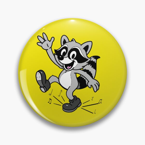 Item preview, Trash Panda Tap Dancer designed and sold by Kate Miller Illustrator.