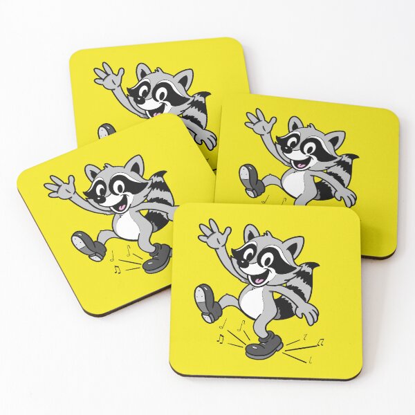 Item preview, Trash Panda Tap Dancer designed and sold by Kate Miller Illustrator.