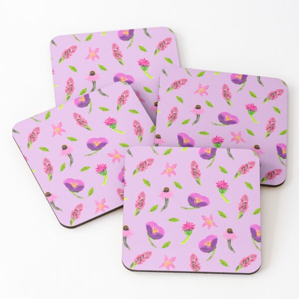 Item preview, Wild and pink flowers designed and sold by Ruthie-V-Nowak.
