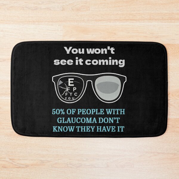 Item preview, You Won’t See It Coming – Glaucoma Awareness designed and sold by Eyepatch-Jacks.