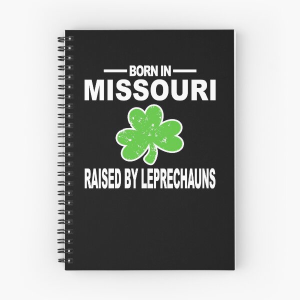 Item preview, St Patrics Missouri Shirt Raised By Leprechauns Shamrock designed and sold by shoppzee.
