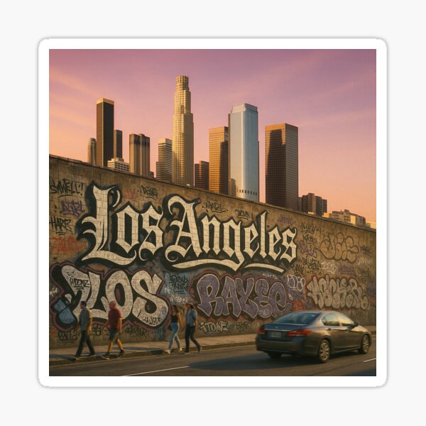 Item preview, Los Angeles Downtown Graffiti designed and sold by mariobonifacio.