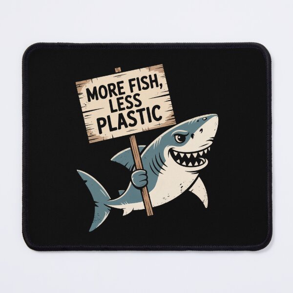 Item preview, More Fish, Less Plastic designed and sold by theartfulaspie.