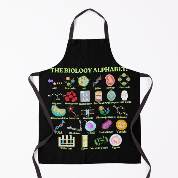 Item preview, The Biology Alphabet, cool science and biology designed and sold by NoetherSym.